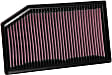 K&N Performance Air Filter - Premium Lifetime, Washable, Replacement Filter - 33-5076