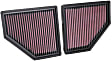 K&N Performance Air Filter - Premium Lifetime, Washable, Replacement Filter - 33-5086