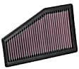 K&N Performance Air Filter - Premium Lifetime, Washable, Replacement Filter - 33-5089