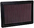 K&N Performance Air Filter - Premium Lifetime, Washable, Replacement Filter - 33-5091