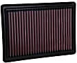 K&N Performance Air Filter - Premium Lifetime, Washable, Replacement Filter - 33-5091