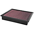 K&N Performance Air Filter - Premium Lifetime, Washable, Replacement Filter - 33-5100
