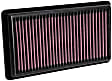 K&N Performance Air Filter - Premium Lifetime, Washable, Replacement Filter - 33-5103