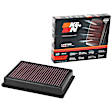 K&N Performance Air Filter - Premium Lifetime, Washable, Replacement Filter - 33-5104
