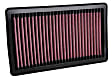 K&N Performance Air Filter - Premium Lifetime, Washable, Replacement Filter - 33-5106