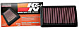 K&N Performance Air Filter - Premium Lifetime, Washable, Replacement Filter - 33-5106