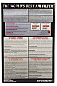 K&N Performance Air Filter - Premium Lifetime, Washable, Replacement Filter - 33-5106