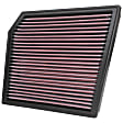 K&N Performance Air Filter - Premium Lifetime, Washable, Replacement Filter - 33-5111