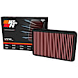 K&N Performance Air Filter - Premium Lifetime, Washable, Replacement Filter - 33-5115