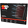 K&N Performance Air Filter - Premium Lifetime, Washable, Replacement Filter - 33-5121
