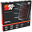 K&N Performance Air Filter - Premium Lifetime, Washable, Replacement Filter - 33-5127