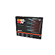 K&N Performance Air Filter - Premium Lifetime, Washable, Replacement Filter - 33-5129
