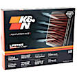 K&N Performance Air Filter - Premium Lifetime, Washable, Replacement Filter - 33-5133
