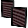 K&N Performance Air Filter - Premium Lifetime, Washable, Replacement Filter - 33-5135
