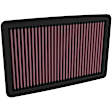 K&N Performance Air Filter - Premium Lifetime, Washable, Replacement Filter - 33-5139