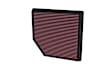 K&N Performance Air Filter - Premium Lifetime, Washable, Replacement Filter - 33-5143