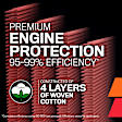 K&N Performance Air Filter - Premium Lifetime, Washable, Replacement Filter - 33-5145