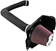 K&N Cold Air Intake - Premium High Flow, Lifetime Washable Filter, Guaranteed Horsepower Increase - 57-1564