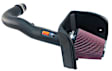 K&N Cold Air Intake - Premium High Flow, Lifetime Washable Filter, Guaranteed Horsepower Increase - 57-2569