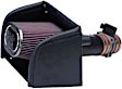 1997 Chevrolet C2500 Suburban - 57 Series FIPK Series Cold Air Intake, With Heat Shield, EO# D-269-15, Oiled, Plastic Tube, 7.4L 8Cyl