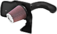 K&N Cold Air Intake - Premium High Flow, Lifetime Washable Filter, Guaranteed Horsepower Increase - 57-3021-1