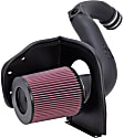 K&N Cold Air Intake - Premium High Flow, Lifetime Washable Filter, Guaranteed Horsepower Increase - 57-3047