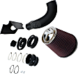 K&N Cold Air Intake - Premium High Flow, Lifetime Washable Filter, Guaranteed Horsepower Increase - 57-3050