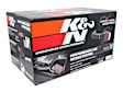 K&N Cold Air Intake - Premium High Flow, Lifetime Washable Filter, Guaranteed Horsepower Increase - 57-3070