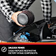 K&N Cold Air Intake - Premium High Flow, Lifetime Washable Filter, Guaranteed Horsepower Increase - 57-3070