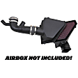 K&N Cold Air Intake - Premium High Flow, Lifetime Washable Filter, Guaranteed Horsepower Increase - 57-3094