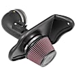 K&N Cold Air Intake - Premium High Flow, Lifetime Washable Filter, Guaranteed Horsepower Increase - 57-3100