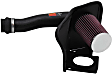 K&N Cold Air Intake - Premium High Flow, Lifetime Washable Filter, Guaranteed Horsepower Increase - 57-3515