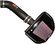 K&N Cold Air Intake - Premium High Flow, Lifetime Washable Filter, Guaranteed Horsepower Increase - 57-6013