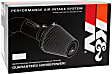 K&N Cold Air Intake - Premium High Flow, Lifetime Washable Filter, Guaranteed Horsepower Increase - 57-6013