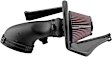 K&N Cold Air Intake - Premium High Flow, Lifetime Washable Filter, Guaranteed Horsepower Increase - 63-1116