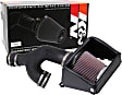 K&N Cold Air Intake - Premium High Flow, Lifetime Washable Filter, Guaranteed Horsepower Increase - 63-2599