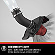 K&N Cold Air Intake - Premium High Flow, Lifetime Washable Filter, Guaranteed Horsepower Increase - 63-2618