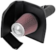 K&N Cold Air Intake - Premium High Flow, Lifetime Washable Filter, Guaranteed Horsepower Increase - 63-3082