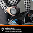 K&N Cold Air Intake - Premium High Flow, Lifetime Washable Filter, Guaranteed Horsepower Increase - 63-3082