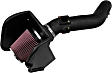 K&N Cold Air Intake - Premium High Flow, Lifetime Washable Filter, Guaranteed Horsepower Increase - 63-6017