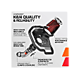 K&N Cold Air Intake - Premium High Flow, Lifetime Washable Filter, Guaranteed Horsepower Increase - 69-1510TC