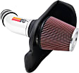 K&N Cold Air Intake - Premium High Flow, Lifetime Washable Filter, Guaranteed Horsepower Increase - 69-2545TP