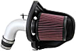 K&N Cold Air Intake - Premium High Flow, Lifetime Washable Filter, Guaranteed Horsepower Increase - 69-4525TS