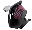K&N Cold Air Intake - Premium High Flow, Lifetime Washable Filter, Guaranteed Horsepower Increase - 69-5303TS