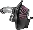 K&N Cold Air Intake - Premium High Flow, Lifetime Washable Filter, Guaranteed Horsepower Increase - 69-5315TS
