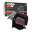 K&N Cold Air Intake - Premium High Flow, Lifetime Washable Filter, Guaranteed Horsepower Increase - 69-5326TC