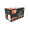 K&N Cold Air Intake - Premium High Flow, Lifetime Washable Filter, Guaranteed Horsepower Increase - 69-5328TC