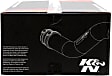K&N Cold Air Intake - Premium High Flow, Lifetime Washable Filter, Guaranteed Horsepower Increase - 69-6506TS