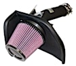 K&N Cold Air Intake - Premium High Flow, Lifetime Washable Filter, Guaranteed Horsepower Increase - 69-8003TFK