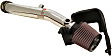 K&N Cold Air Intake - Premium High Flow, Lifetime Washable Filter, Guaranteed Horsepower Increase - 69-8701TP